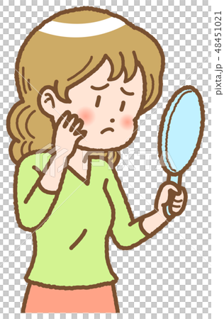 お肌が気になる 48451021