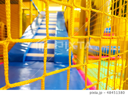 Indoor playground with colorful plastic balls for children 48451380