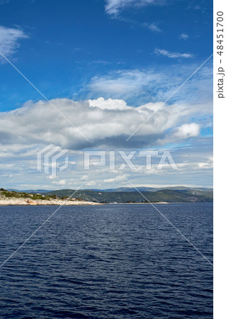Adriatic Sea coastline in Croatia 48451700