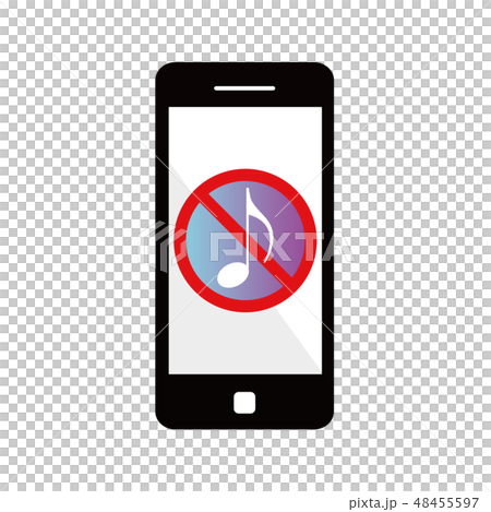 Smartphone music prohibition mark 48455597