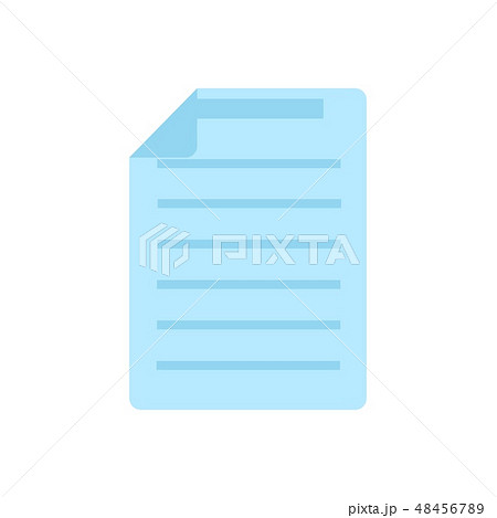 Document Icon. Blue symbol Document Icon. Blue symbol 48456789