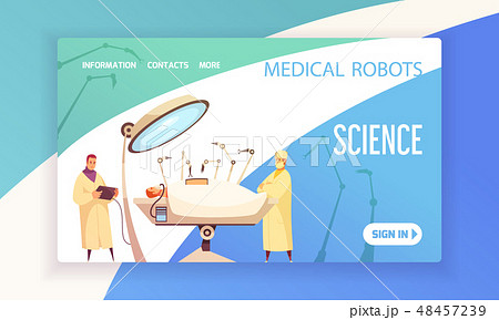 Medical Robots Landing Page Medical Robots Landing Page 48457239