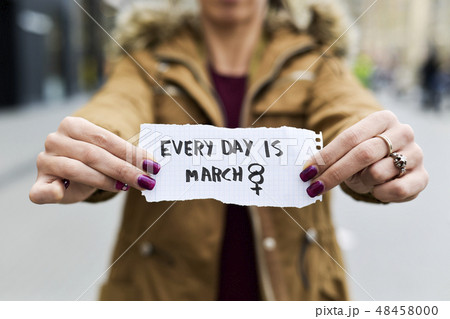 woman and text every day is march 8 woman and text every day is march 8 48458000