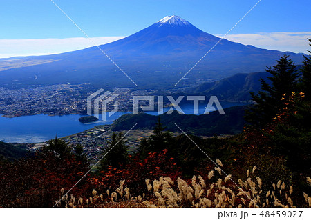 世界遺産 富士山 新道峠 秋 世界遺産 富士山 新道峠 秋 48459027