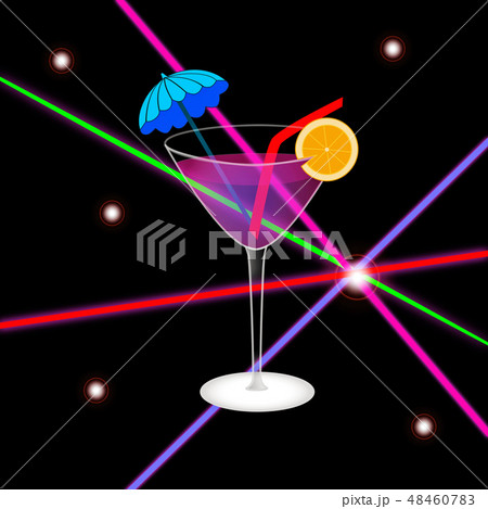 A refreshing cocktail with a slice of orange. 48460783