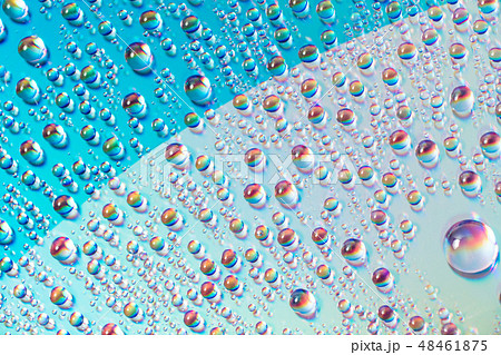 water drops on dvd media, water drops on colorful 48461875