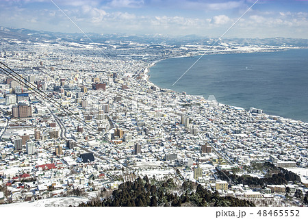 【函館山 大雪】 【函館山 大雪】 48465552