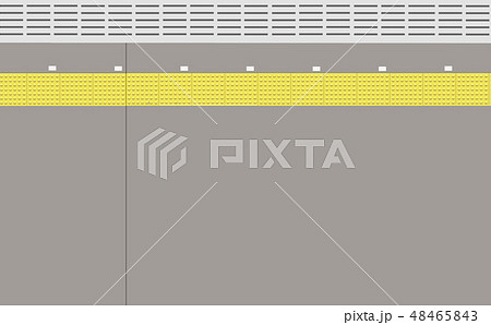 駅 ステーション 歩道デザイン 点字ブロックのイラスト素材