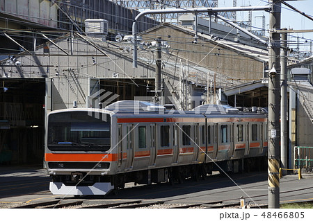 武蔵野線用に転用改造が進む、総武線E231系 48466805