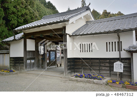 旧柳生藩家老屋敷　長屋門　奈良　柳生 48467312