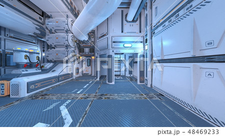 宇宙船内部 48469233
