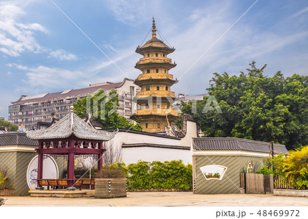 Black (Jingguang) Pagoda in Fuzhou of Fujian 48469972