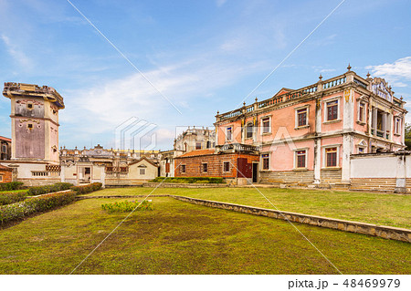 Historic Building Deyue Tower in Kinmen, taiwan 48469979
