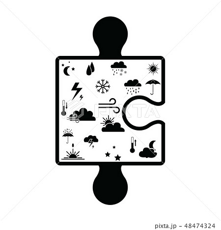 puzzle weather concept 48474324