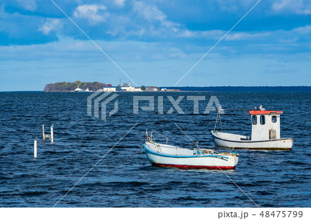 Boats on the Baltic Sea in Denmark 48475799
