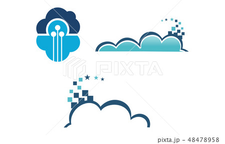 Cloud Technology Template Set Cloud Technology Template Set 48478958
