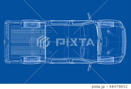 Vector car silhouettes. Rendering of 3d Vector car silhouettes. Rendering of 3d 48479652