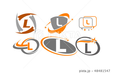 Logotype L Modern Template Set Logotype L Modern Template Set 48481547