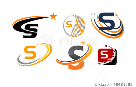 Logotype S Modern Template Set 48481589