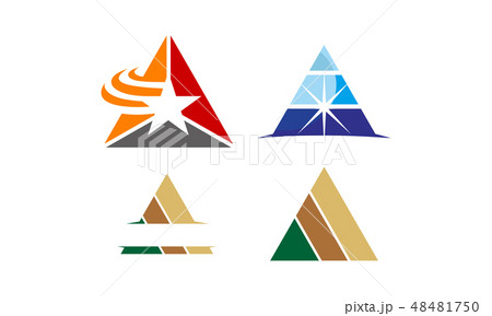 Triangle Solution Template Set 48481750