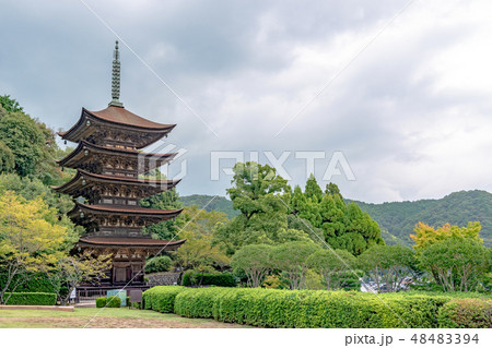 瑠璃光寺 国宝五重塔 瑠璃光寺 国宝五重塔 48483394