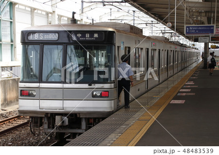 H 東京メトロ日比谷線03系 長野電鉄譲渡車 の写真素材