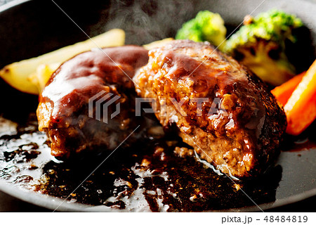 ハンバーグ ハンバーグ 48484819