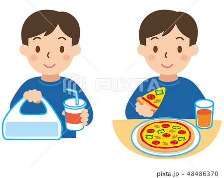 イートインとテイクアウト イートインとテイクアウト 48486370