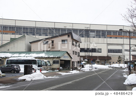 冬の浦佐駅西口にて(新潟県南魚沼市) 冬の浦佐駅西口にて(新潟県南魚沼市) 48486429