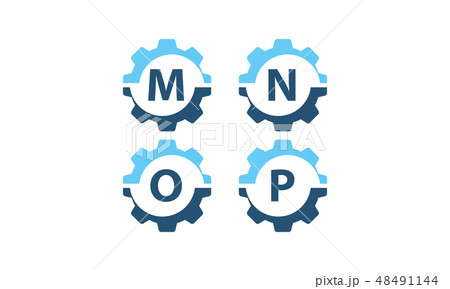 Gear Vector Template Set Gear Vector Template Set 48491144