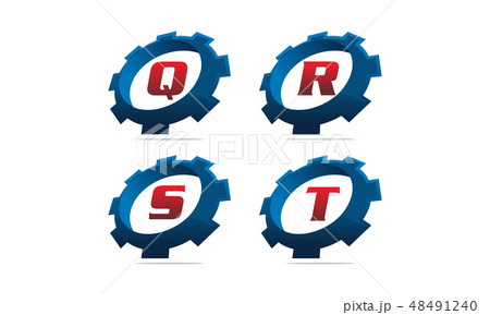 Gear Vector Template Set Gear Vector Template Set 48491240