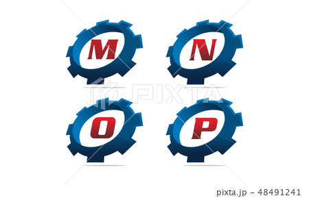 Gear Vector Template Set 48491241