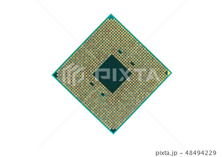 Central processing unit, CPU isolated on white Central processing unit, CPU isolated on white 48494229