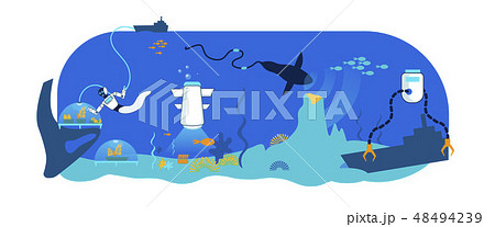 Sea Underwater Robot Technology. Research, Rescue. 48494239