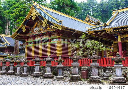 新緑の日光東照宮 世界遺産 【栃木県日光市】 新緑の日光東照宮 世界遺産 【栃木県日光市】 48494417