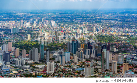 フィリピン・マニラ 都市風景の写真素材 [48494698] - PIXTA