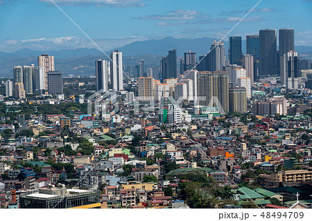 フィリピン・マニラ 都市風景の写真素材 [48494709] - PIXTA