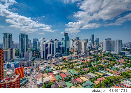 フィリピン・マニラ 都市風景の写真素材 [48494731] - PIXTA