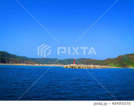 沖縄　慶良間諸島　海　島　風景 48495070