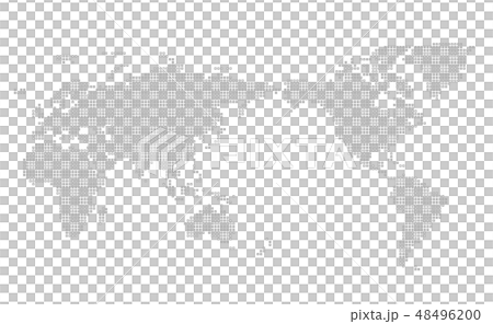 Mosaic world map Wold Map 48496200