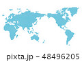 モザイク世界地図　Wold Map 48496205