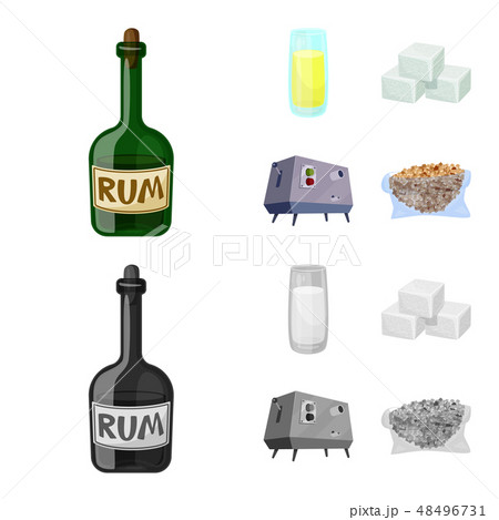 Vector Illustration Of Farm And Agriculture のイラスト素材