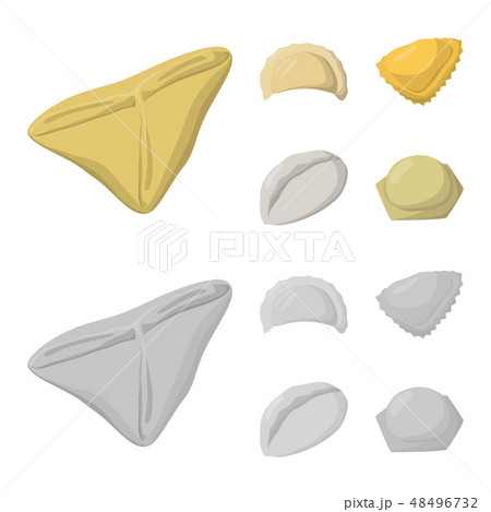 Vector illustration of products and cooking icon. Set of products and appetizer vector icon for Vector illustration of products and cooking icon. Set of products and appetizer vector icon for 48496732