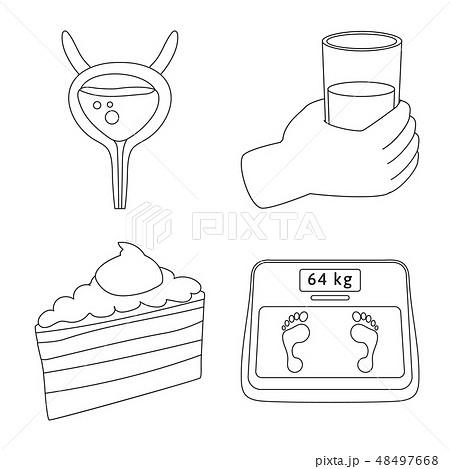 Vector design of mellitus and diabetes symbol. Collection of mellitus and diet stock symbol for web. Vector design of mellitus and diabetes symbol. Collection of mellitus and diet stock symbol for web. 48497668