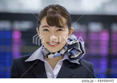 CA　キャビンアテンダント　空港スタッフ 48498445