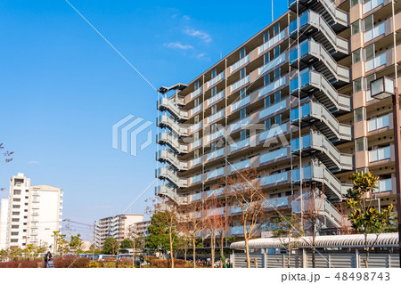 公営アパート 大きな団地 公営アパート 大きな団地 48498743