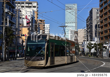 阪堺電車とあべのハルカス 48499876