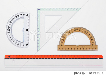 ruler metric set at white background ruler metric set at white background 48499894