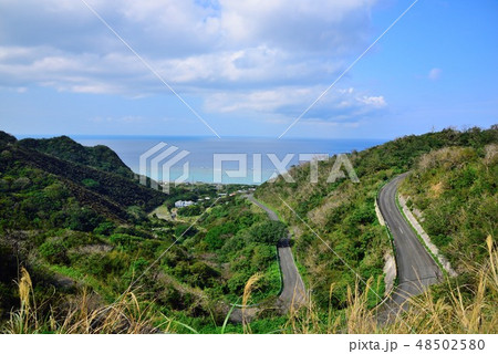 ＜奄美大島＞龍郷町　安木屋場眺望　7 48502580