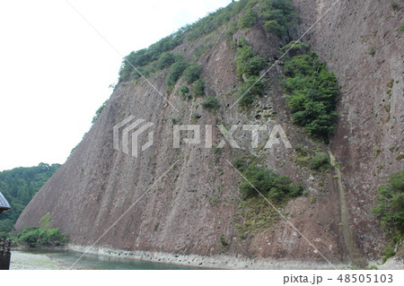 古座川の一枚岩 古座川の一枚岩 48505103